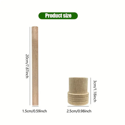 Natural Defense Organic Mugwort & Gastrodia Aromatherapy Sticks - 10/20/30 Pack Non-Toxic Mosquito Repellent and Sleep Aid